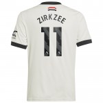 Günstige Fußballtrikots Manchester United Zirkzee 11 3rd trikot 2024-25 Kurzarm